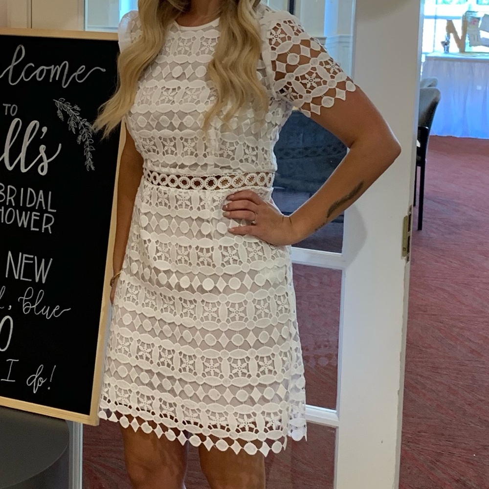 White Michael Kors dress size 8